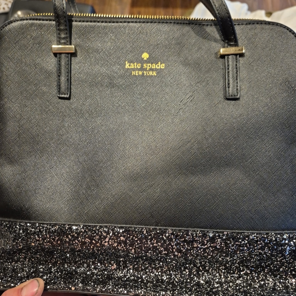 Kate Spade Black Glitter Women's Bag